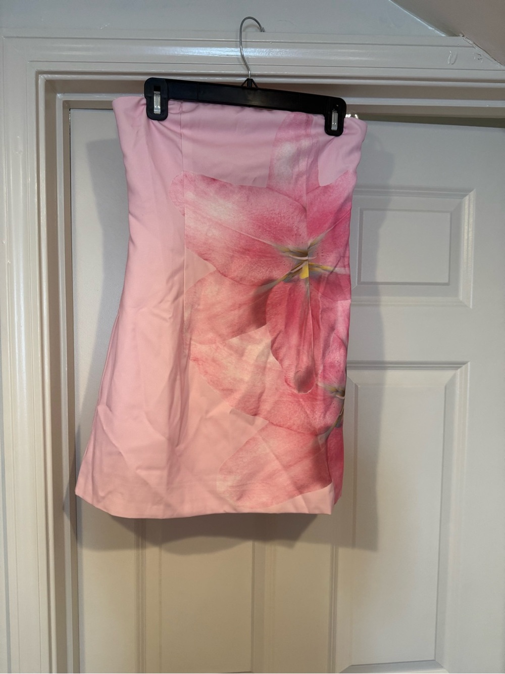 Peppermayo Pink Floral Mini Skirt